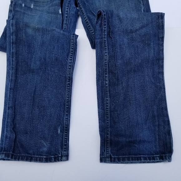 ARMANI EXCHANGE BLUE DISTRESSED MENS JEANS SIZE 28 × 30 - Picture 5 of 12